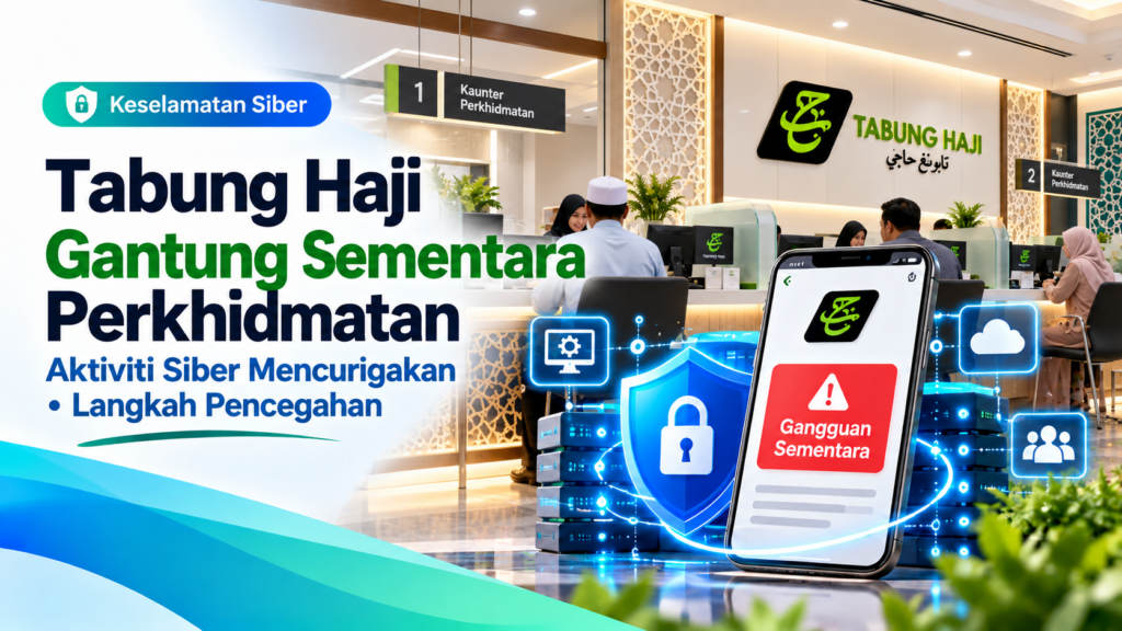 Tabung Haji mengambil langkah pencegahan keselamatan susulan pengesanan aktiviti siber mencurigakan yang menjejaskan ketersediaan perkhidmatan tertentu.